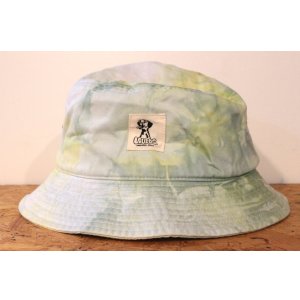 画像: [LOU DOG] タイダイBUCKET HAT タイダイ -グリーンイエロー- 