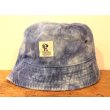 画像1: [LOU DOG] タイダイBUCKET HAT タイダイ -デニム/ネイビー-  (1)