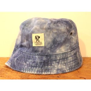 画像: [LOU DOG] タイダイBUCKET HAT タイダイ -デニム/ネイビー- 