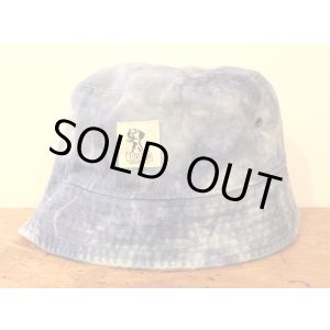 画像: [LOU DOG] タイダイBUCKET HAT タイダイ -デニム/ネイビー- 