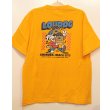 画像3: [LOU DOG] LOU DOG RECORDS Tee -Gold-  (3)