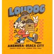 画像4: [LOU DOG] LOU DOG RECORDS Tee -Gold-  (4)