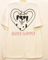 画像: [LOU DOG] LOUDOG "ONE LOVE" S/S Tee -バニラホワイト- 