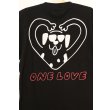 画像2: [LOU DOG] LOUDOG "ONE LOVE" S/S Tee -ブラック-  (2)