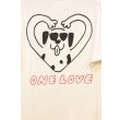 画像2: [LOU DOG] LOUDOG "ONE LOVE" S/S Tee -バニラホワイト-  (2)