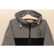 画像2: [LOU DOG] NYLON フードJAKET -Gray- ※ワンサイズのみ (2)