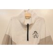 画像2: [LOU DOG] NYLON Half JAKET -White/Gray/Black- ※ワンサイズのみ (2)