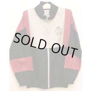 画像: [LOU DOG] NYLON JAKET -Natural/Red/Black- ※ワンサイズのみ