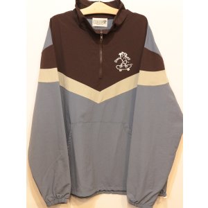 画像: [LOU DOG] NYLON JAKET -Brown- ※ワンサイズのみ