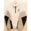 画像1: [LOU DOG] NYLON Half JAKET -White/Gray/Black- ※ワンサイズのみ (1)
