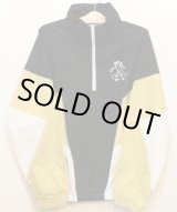 画像: [LOU DOG] NYLON Half JAKET -Black/Yellow/White- ※ワンサイズのみ