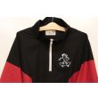 画像2: [LOU DOG] NYLON Half JAKET -Black/Red/White- ※ワンサイズのみ (2)