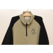 画像2: [LOU DOG] NYLON JAKET -Black/Khaki- ※ワンサイズのみ (2)
