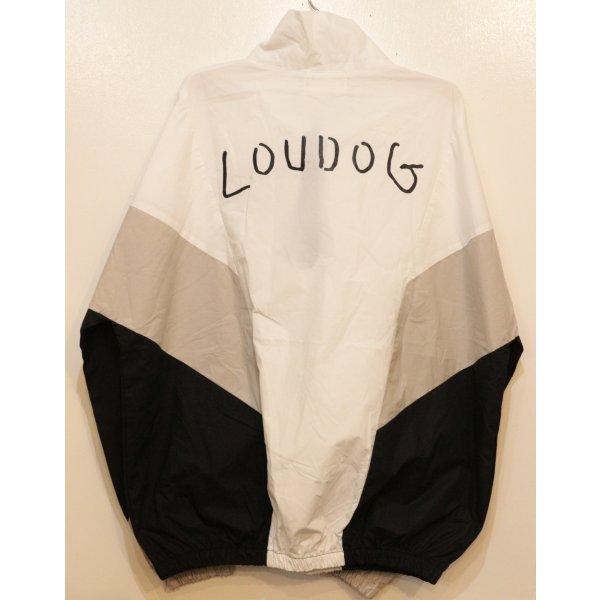 画像3: [LOU DOG] NYLON Half JAKET -White/Gray/Black- ※ワンサイズのみ (3)