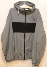 画像: [LOU DOG] NYLON フードJAKET -Gray- ※ワンサイズのみ