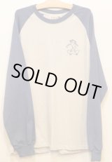 画像: [LOU DOG] LOUDOG skateラグランロングT-Ash/Blue-