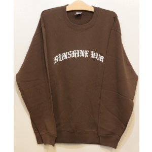 画像: SUNSHINE DUB "Hello Sunshine"スウェット -ダークブラウン-