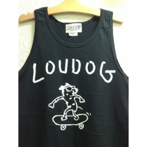 画像4: [LOU DOG]LOUDOG Skateタンクトップ -Black- (4)