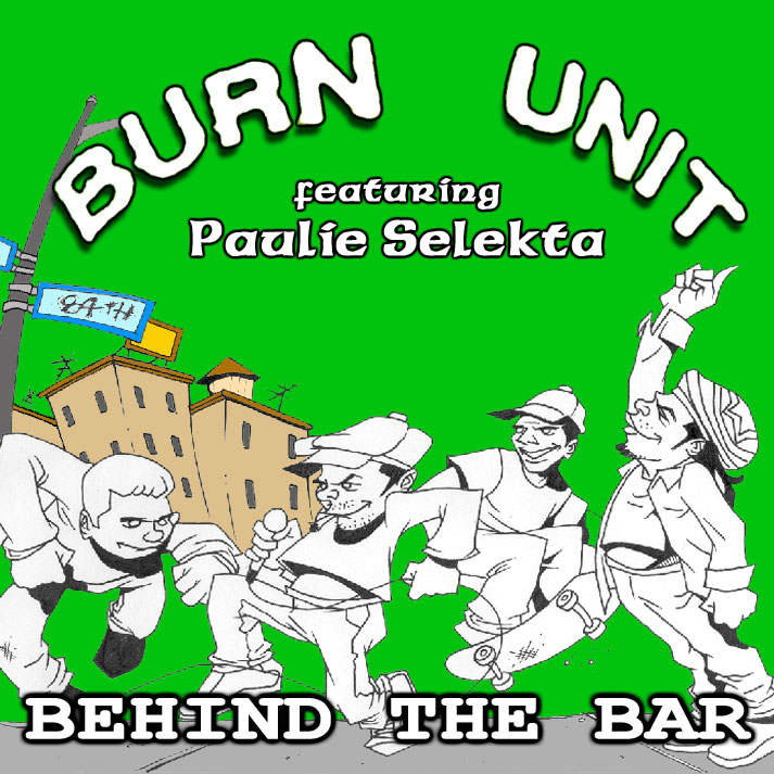 画像1: [ONE BIG FAMILY RECORDS] Burn Unit feat.Paulie Selekta"Behind The Bar" (1)