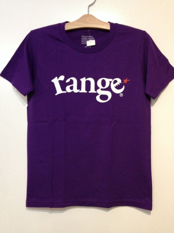 画像1: [range] range S/S Tee-Purple- (1)