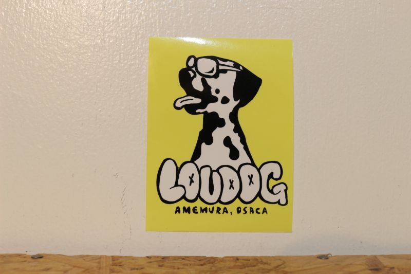 画像1: [LOU DOG] LOUDOG ステッカー (1)